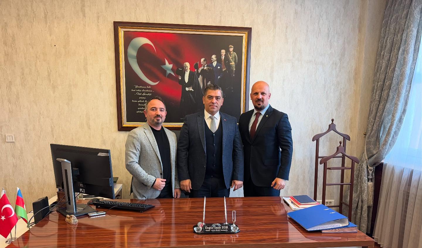 Adelet Bakanlığı Adli Sicil Genel Müdür Yrd Özgür İnan Zor Ziyareti